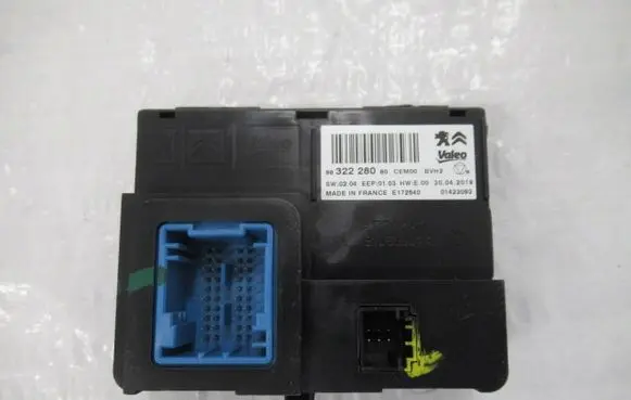 Peugeot 508 Air conditioning/heating control unit 9836044980