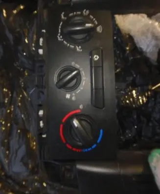 Citroen Jumpy Climate control/heater control trim 