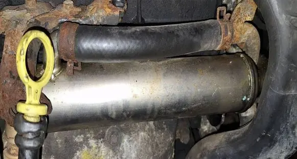 Opel Astra H EGR valve cooler 