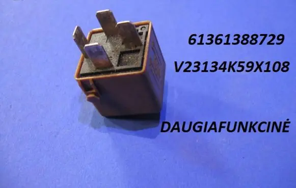 BMW 5 E39 Other relay 61361388729 V23134K59X108