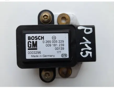 Opel Astra G ESP acceleration yaw rate sensor 0265005229