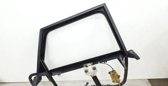Audi A6 S6 C6 4F Rear door window/glass frame 4F0839462B 4F0867370C