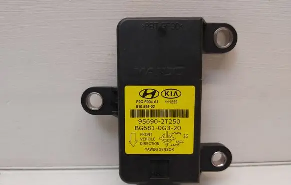 ESP acceleration yaw rate sensor
