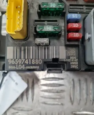 Peugeot 307 Fuse module