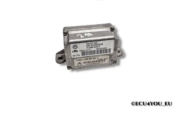 Audi A2 ESP acceleration yaw rate sensor 8Z0907637C 10098005082