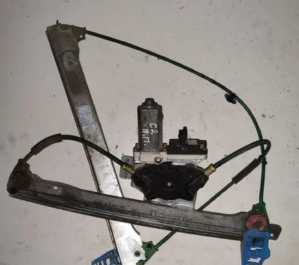 Citroen C2 Front door window regulator with motor 0206011001