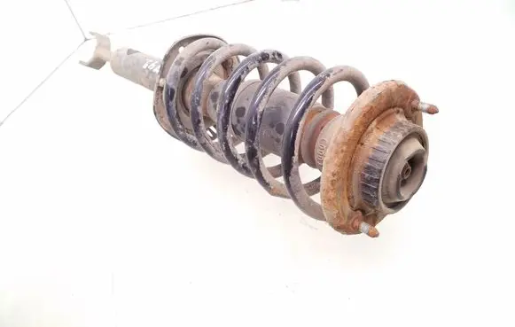 Front shock absorber with coil spring