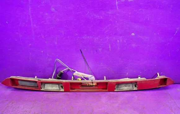 Renault Megane II Trunk door license plate light bar 
