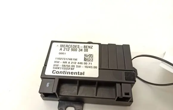 Mercedes-Benz C W204 Fuel injection pump control unit/module A2129003408 A2124460071 110273174819