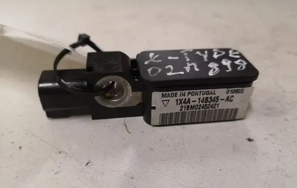 Jaguar X-Type Airbag deployment crash/impact sensor 1X4A14B345AC 21BM02452421 010605