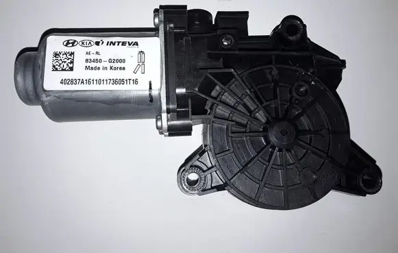 Hyundai Ioniq Front door window regulator motor 83450G2000