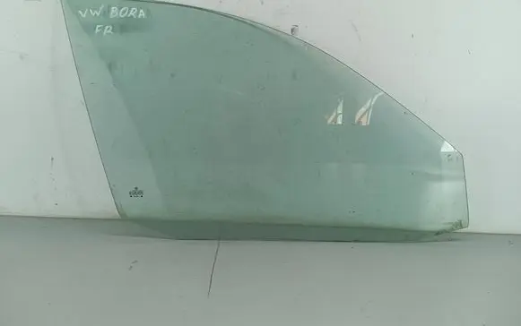 Volkswagen Bora Front door window glass four-door 43R001351 DOT448AS2M6