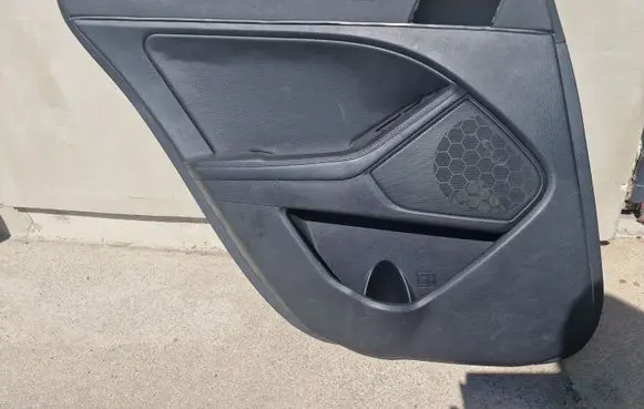 Rear door card panel trim