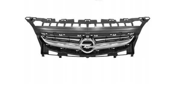 Opel Astra J Front bumper upper radiator grill 13387218