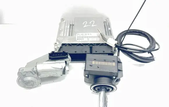 Mercedes-Benz CLK A209 C209 Engine ECU kit and lock set 2095453308 A6461505091