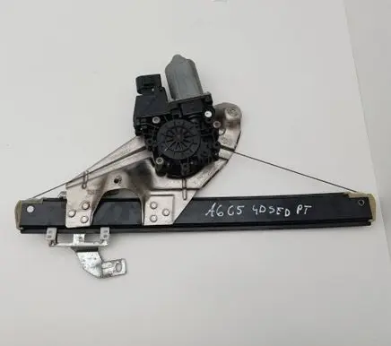 Audi A6 S6 C5 4B Rear door window regulator with motor 4B0839398B 4B0959802B