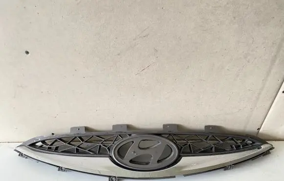 Front bumper upper radiator grill