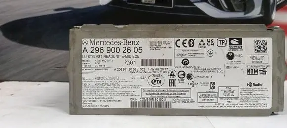Mercedes-Benz EQS V297 Navigation unit CD/DVD player A2969002605