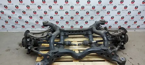 Volkswagen Touareg II Rear subframe 7P0500041