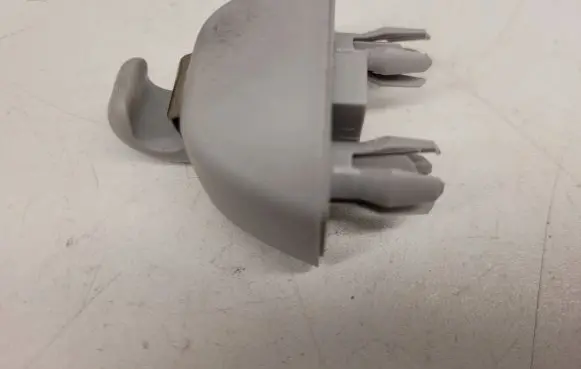 Sun visor clip/hook/bracket