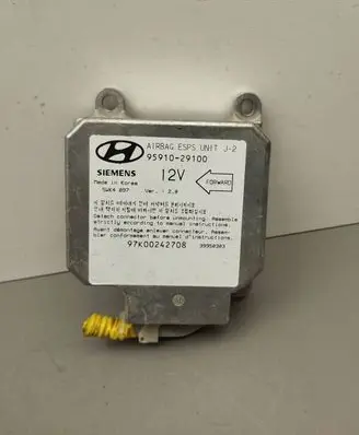 Hyundai Lantra II Airbag control unit/module 9591029100 39950303 97K00242708