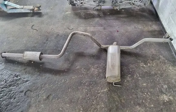Opel Astra J Muffler/silencer 13265308 648403