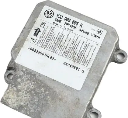 Volkswagen Polo Airbag control unit/module 1C0909605K