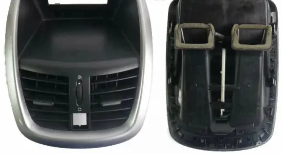 Peugeot 207 CC Dash center air vent grill 3245748