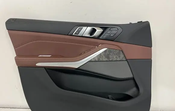 Front door card panel trim