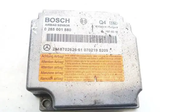 Mercedes-Benz E W211 Airbag control unit/module 0285001880 2118702626