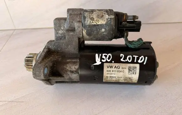 Seat Alhambra (Mk2) Starter motor 02E911024C
