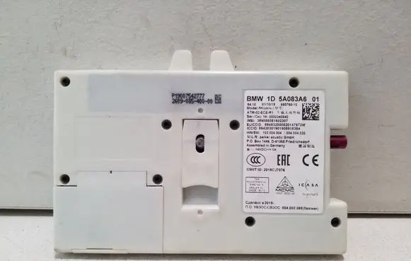BMW 3 G20 G21 Other control units/modules 5A083A6