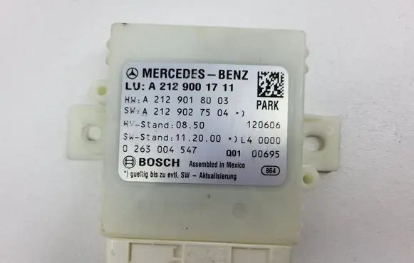 Mercedes-Benz E W212 Parking PDC control unit/module A2129001711 A2129018003