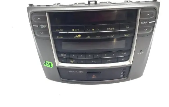 Lexus IS 220D-250-350 Climate control unit 758950