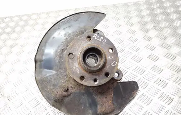 Volkswagen Transporter - Caravelle T5 Front wheel hub spindle knuckle 7H0258D