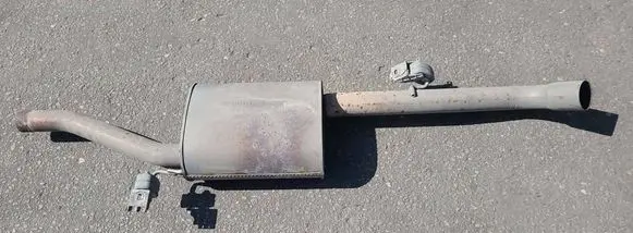 Man TGE 1gen Middle muffler/silencer 2N0253211D 2N0118B