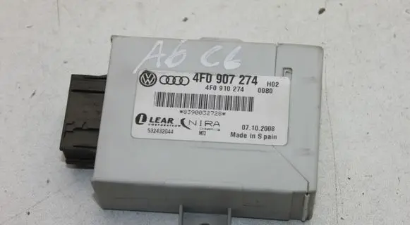 Audi A6 S6 C6 4F Tire pressure control unit 4F0907274