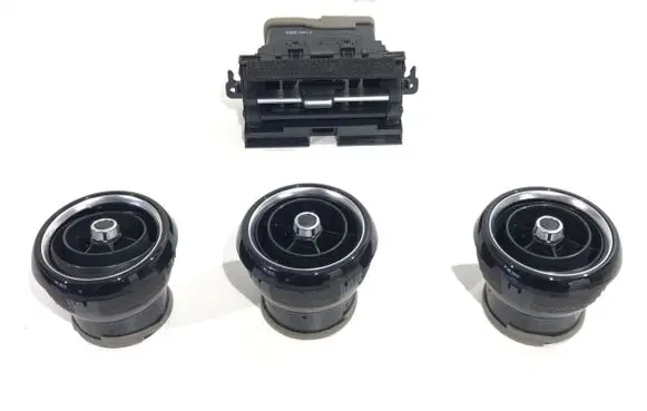 Dashboard side air vent grill/cover trim