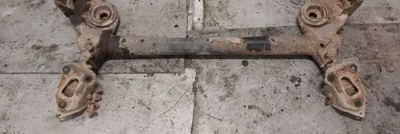 Opel Corsa D Rear axle beam 