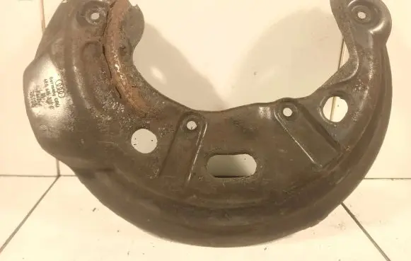 Audi A8 S8 D3 4E Front brake disc dust cover plate 4E0615312C