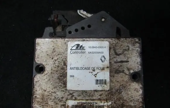 Renault Laguna I ABS control unit/module 6AS2558A00 10.0943-0300.4
