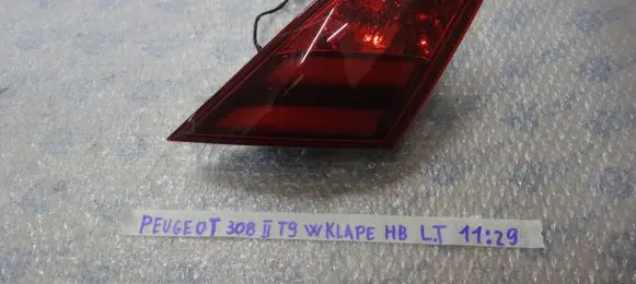 Peugeot 308 Rear/tail lights 9677818380 81260101