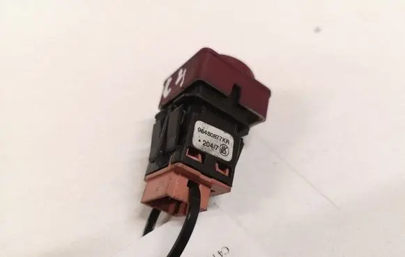Citroen C4 I Hazard light switch 96480877