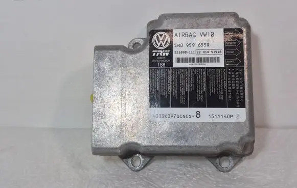 Volkswagen PASSAT B7 Airbag control unit/module 5N0959655R 221098111 22H14S1918