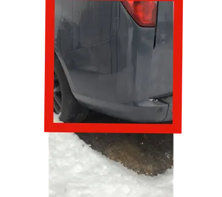 Ford Tourneo Custom Rear bumper corner part panel trim 300L