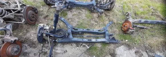 Hyundai i30 Rear axle beam with reductor 
