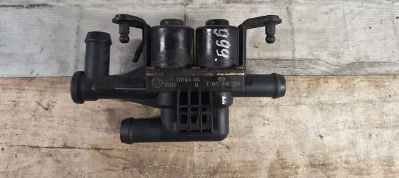 Coolant heater control valve