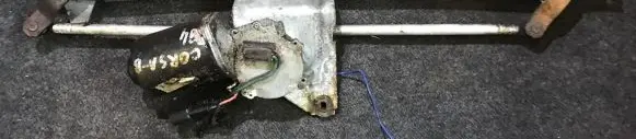 Opel Corsa B Front wiper linkage and motor