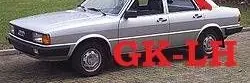 Audi 80 90 B2 Rear side window 43R001010 813843322