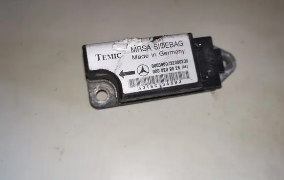 Airbag deployment crash/impact sensor